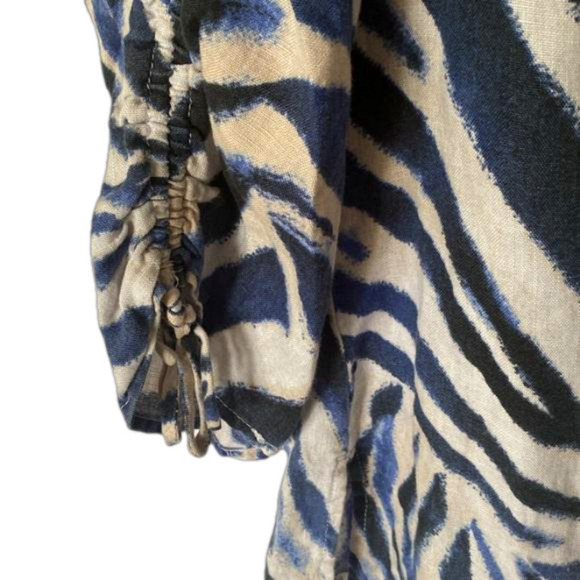 JM Collection Linen Women’s Shirt Size 12 - Picture 6 of 9